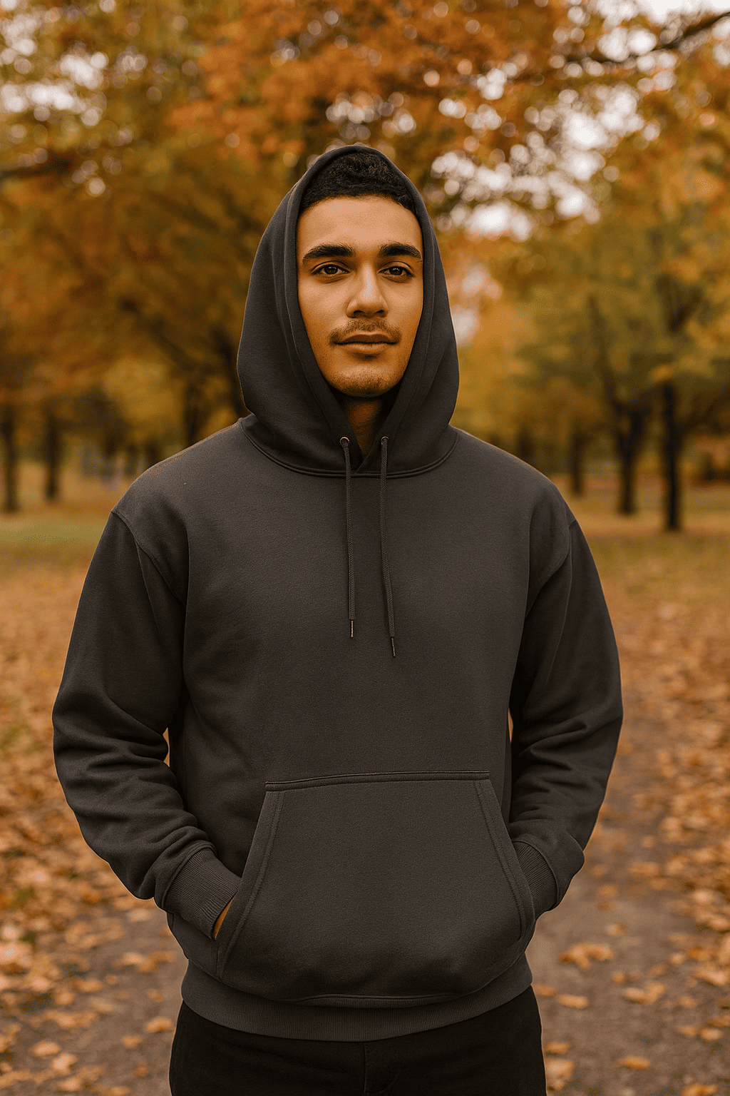 Plain Pullover Hoodie